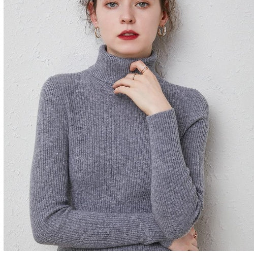 Premium wollen coltrui voor dames - Elodie