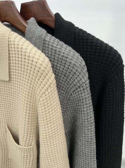 Heren Slim fit jacquard vest - Jack