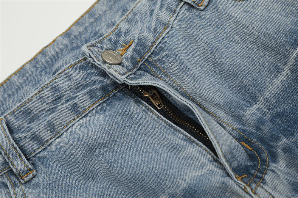 Losse casual spijkerbroek heren - Wouter