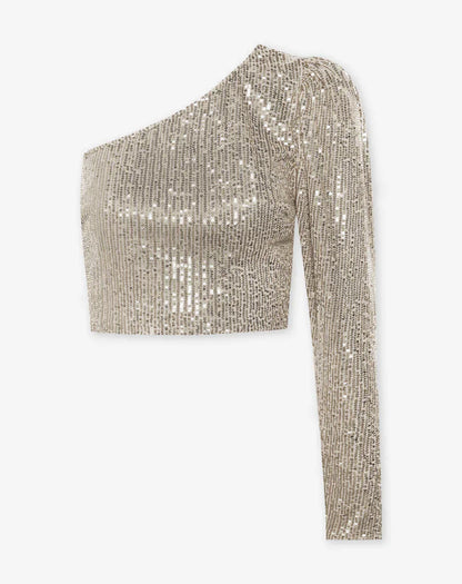 Glitter top dames - Julia