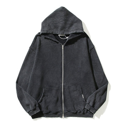 Hoodie met dubbele rits heren - Røssel