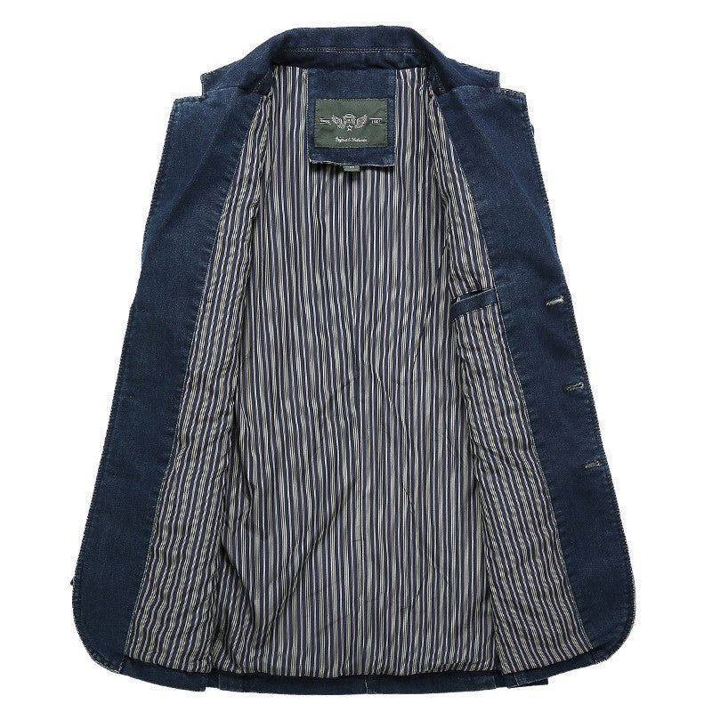 Denim blazer heren - Berend