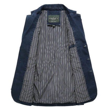 Denim blazer heren - Berend