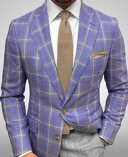 Geruite blazer heren - Wander