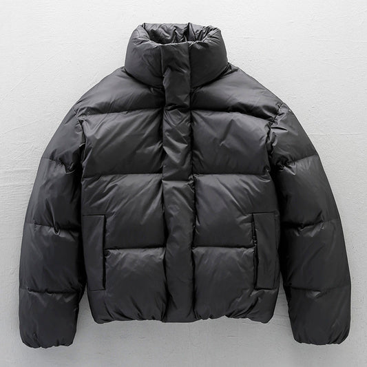 Men's down jacket with stand-up collar - Giovanni