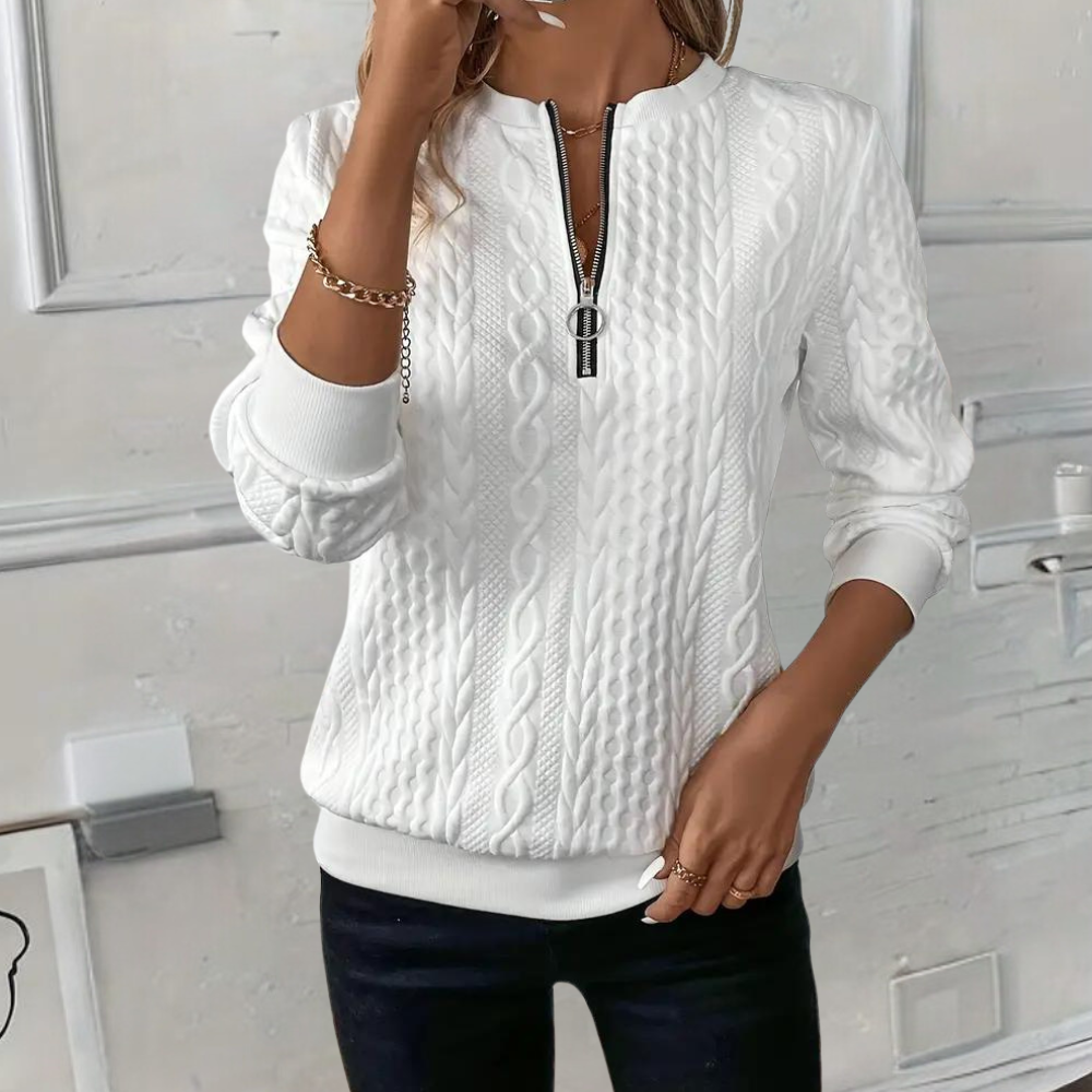 Trui met trendy uitstraling - Annly