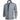 Men's light grey zipped cardigan