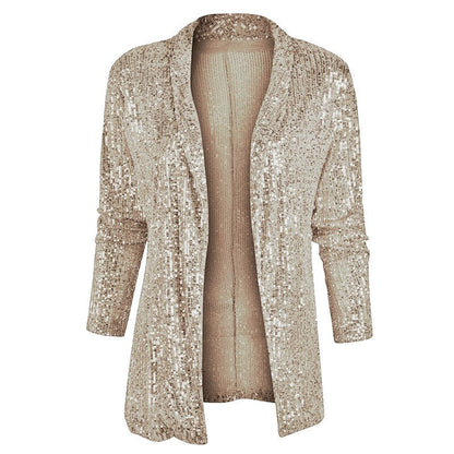 Blazer vest met glinsterende pailletten - Fien