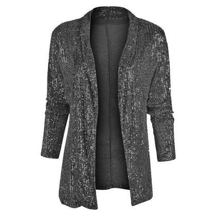 Blazer vest met glinsterende pailletten - Fien