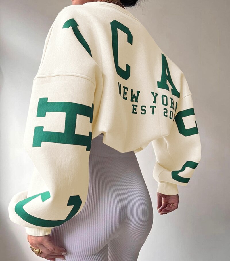 Casual oversized trui voor dames - Ruby
