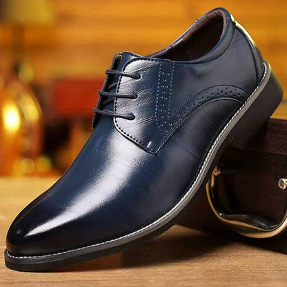 Leren heren schoenen, Stijlvol en chique - Merten