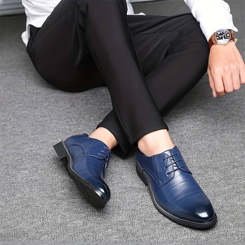 Leren heren schoenen, Stijlvol en chique - Merten