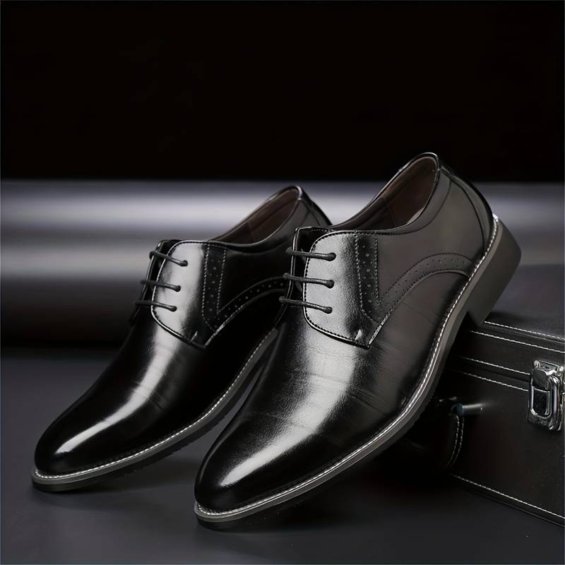 Leren heren schoenen, Stijlvol en chique - Merten