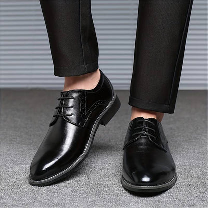 Leren heren schoenen, Stijlvol en chique - Merten