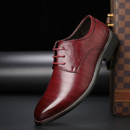 Veterschoenen met brogue details - Markus