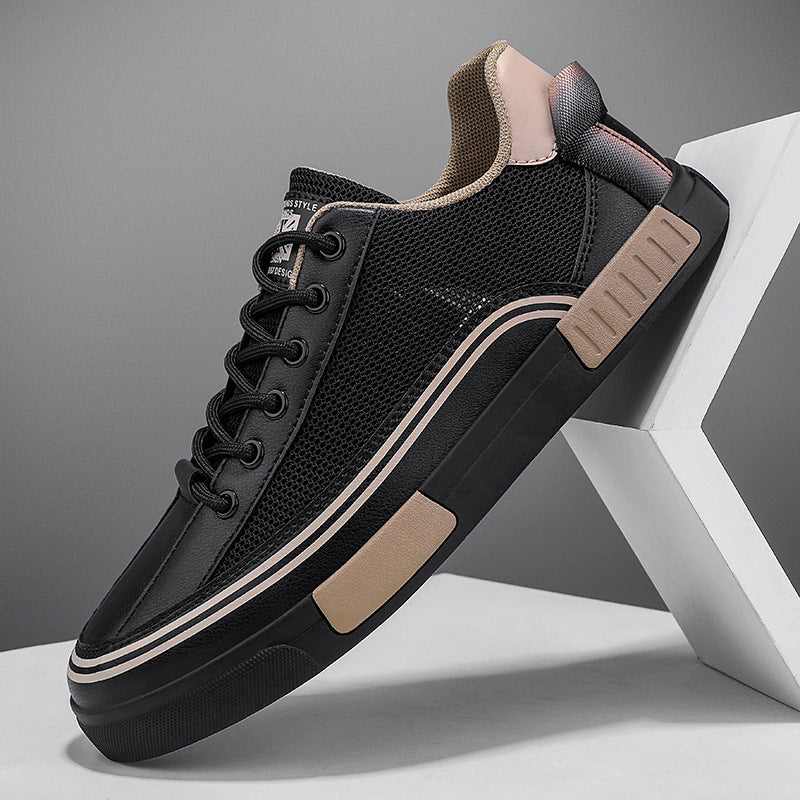 Anton | Sneaker heren met Groene accenten