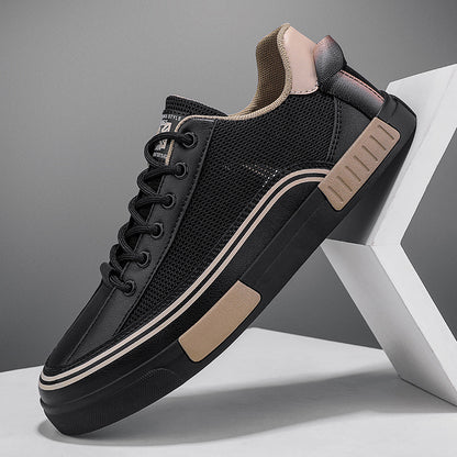 Anton | Sneaker heren met Groene accenten