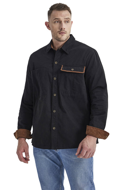 Blouse met corduroy afwerking - Tushi