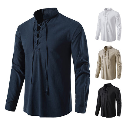 Katoenen vest met v- hals - Francesco