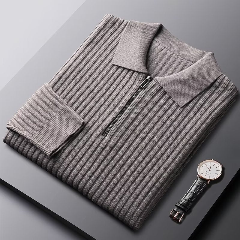 Halfzip sweater heren - Ralph