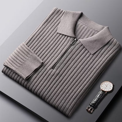 Halfzip sweater heren - Ralph