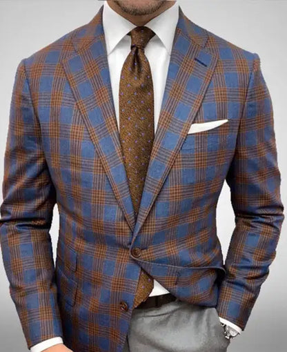 Geruite blazer heren - Wander