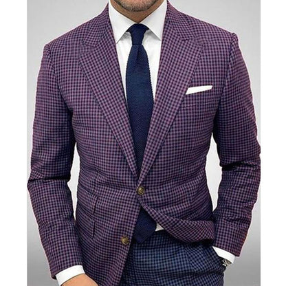 Geruite blazer heren - Wander