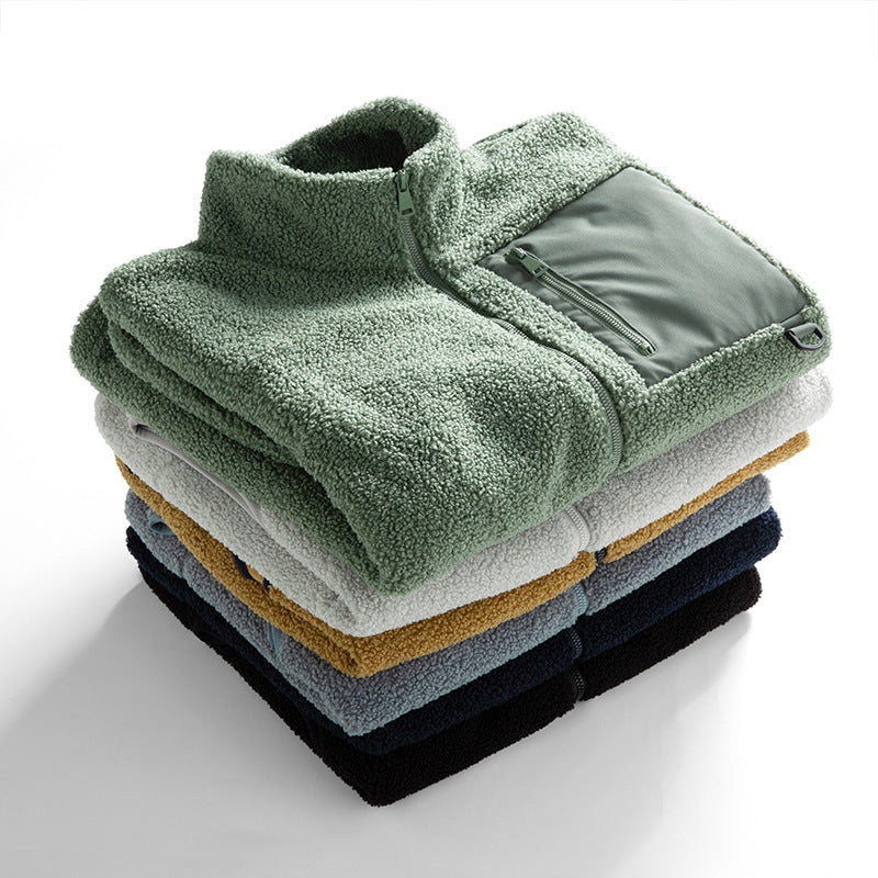 Fleece jas voor heren met kraag - Jørsen