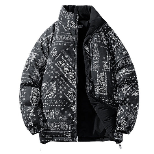 Warm lined down jacket for men - Endør