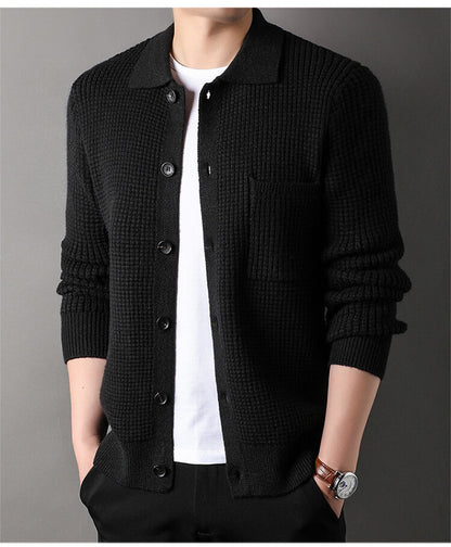 Heren Slim fit jacquard vest - Jack