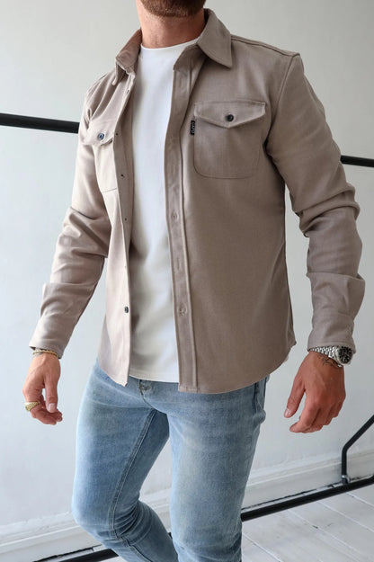 Moderne overhemd jas voor heren - Maxes