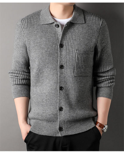Heren Slim fit jacquard vest - Jack