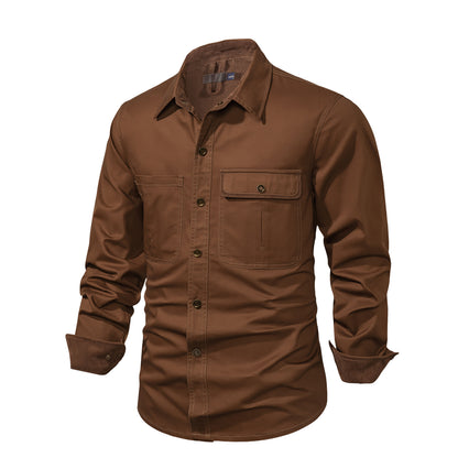 Blouse met corduroy afwerking - Tushi