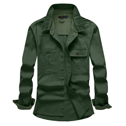 Blouse met corduroy afwerking - Tushi