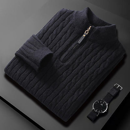 Stijlvolle pullover met rits voor heren - Vortex