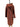 Long coat with hood made of Teddy fabric - Elodie
