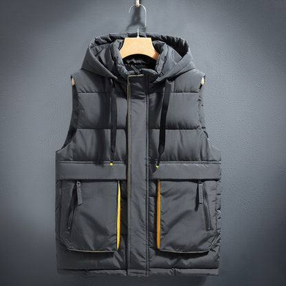 Bodywarmer with hood - Eric