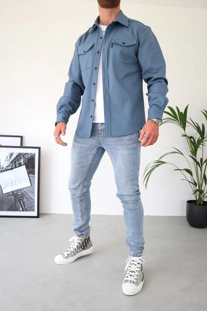 Moderne overhemd jas voor heren - Maxes