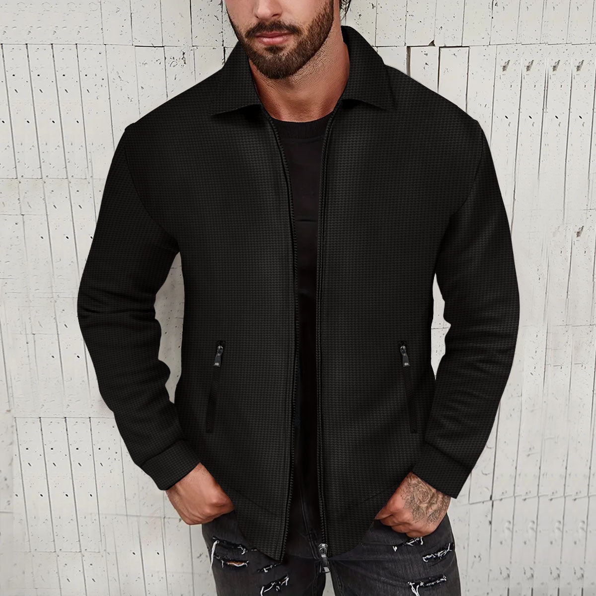 waffle style vest - Bjørn