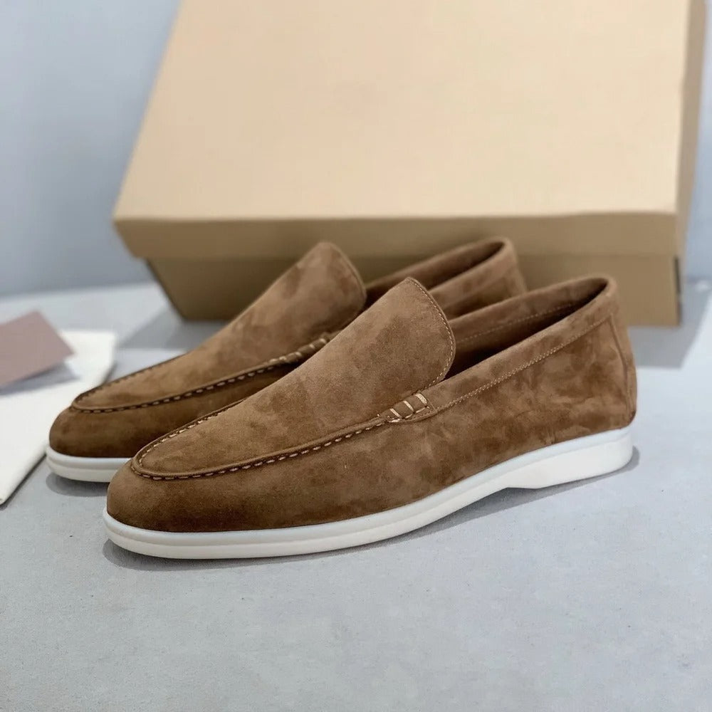 Loafers gemaakt van suède leer - Finn