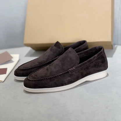 Loafers gemaakt van suède leer - Finn