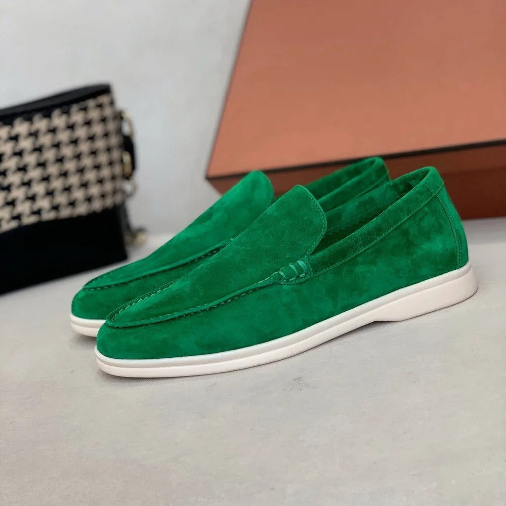 Loafers gemaakt van suède leer - Finn