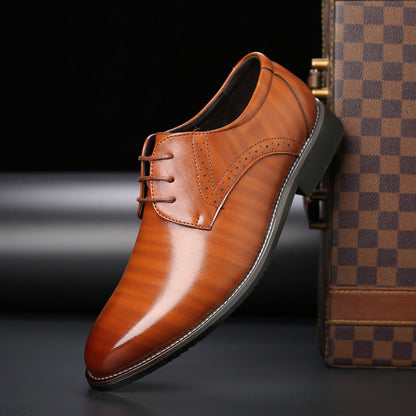 Veterschoenen met brogue details - Markus